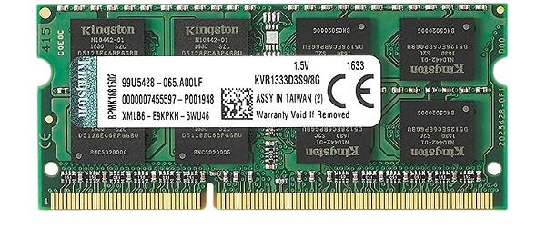 MEMÓRIA NOTE DDR3 8GB 1333/1600/1066 MHz  NOVA!!!