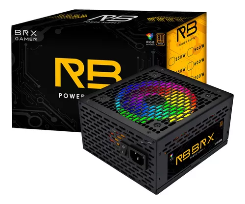 FONTE GAMER BRX AUTOMÁTICA 550W