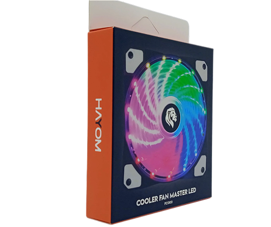 COOLER FAN RGB LED FC1302 NOVO