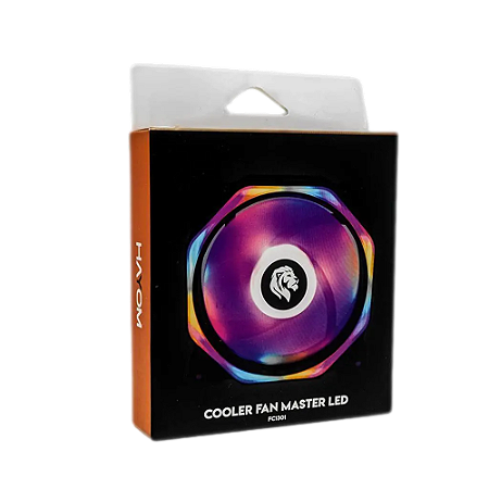 COOLER FAN RGB HAYOM LED FC1301