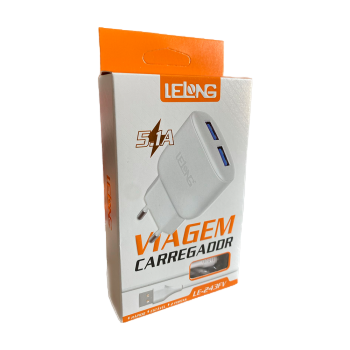 CARREGADOR LELONG 5.1A TIPO V8