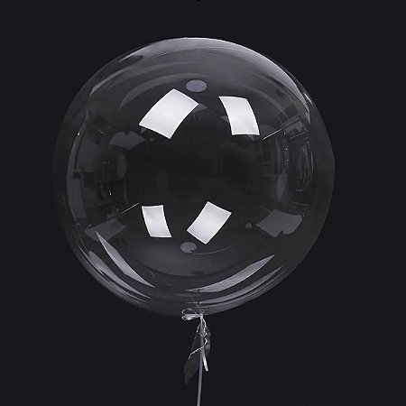 Balão Bubble Transparente 24 Polegadas (60cm) - 01 Unidade - Mercadão dos  Balões