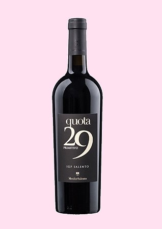 VINHO TINTO QUOTA 29 PRIMITIVO