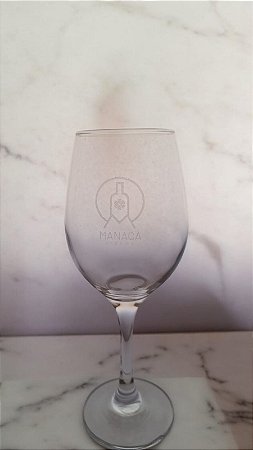 Taca Manacá de Vidro para Vinho Barone 385ml