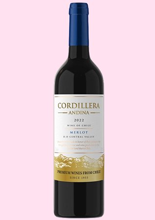 VINHO TINTO CORDILLERA ANDINA MERLOT