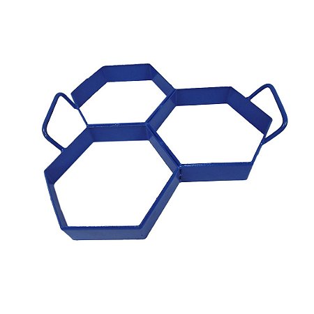 FORMA MANUAL PARA 3 BLOQUETES SEXTAVADO 25 X 10 CM