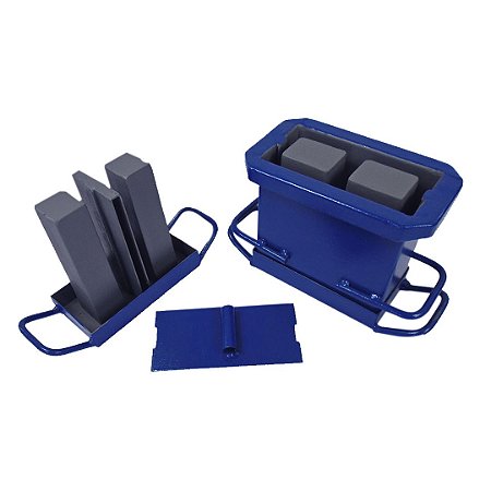 FORMA MANUAL PARA BLOCO E MEIO BLOCO TIJOLO BAIANO 09 X 19 X 19 CM