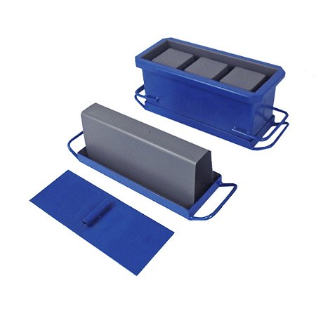 KIT FORMA MANUAL PARA BLOCO E CANALETA DE 15 (14X19X39)CM COM TRÊS FUROS