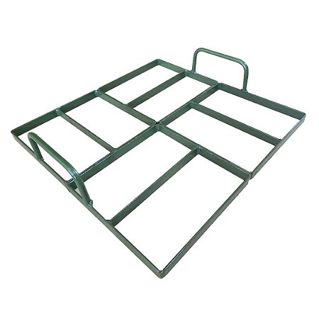 FORMA MANUAL CARIMBO PISO CONCRETO ESTAMPADO CALÇADA 40X40CM