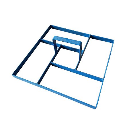 FORMA MANUAL CARIMBO PISO CONCRETO ESTAMPADO CALÇADA 30X30CM