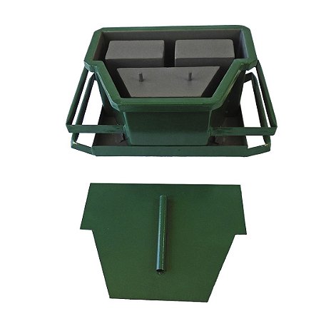 FORMA MANUAL BLOCO 14X19X39 CM PARA JARDIM VERTICAL FLOREIRA