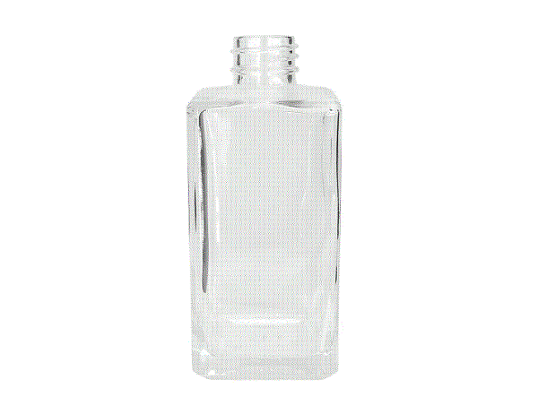 Vidro Retangular 250ml Sem Tampa