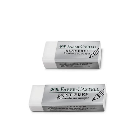 Borracha Faber Castell Dust Free Branca