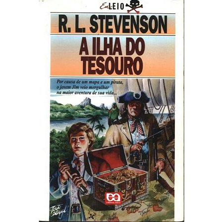 A ilha do Tesouro R. L. Stevenson Editora Ática