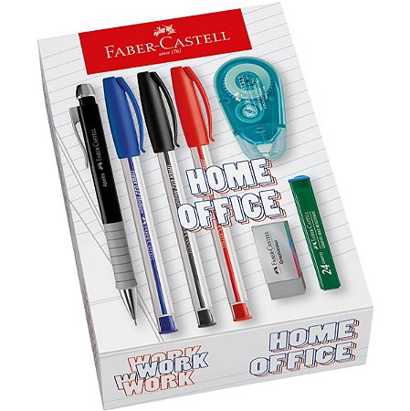 Kit Escolar Completo - Faber Castell  Nova Papelaria - Papelaria e  Presentes