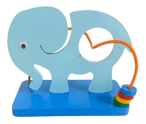 Brinquedo Aramado Divertido Pedagógico Montessori ELEFANTE