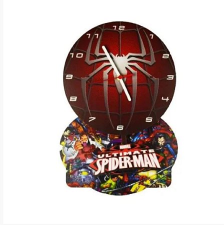 Relógio Pendulo Homem Aranha Spider Man Pendulo