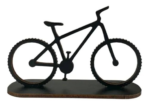 Kit 20 Bicicletas Com Base Em Mdf Cru Recorte Laser - 20cm