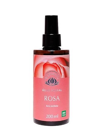 AGUA FLORAL (HIDROLATO) ROSA 200 ML - BIOESSENCIA