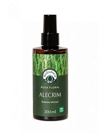 AGUA FLORAL (HIDROLATO) ALECRIM 200 ML - BIOESSENCIA