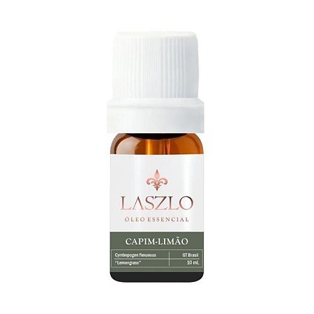 OLEO ESSENCIAL CAPIM LIMAO GT BRASIL 10 ML - LASZLO