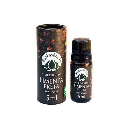 OLEO ESSENCIAL PIMENTA NEGRA 5ML - BIOESSENCIA