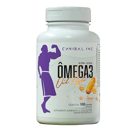 OMEGA 3 - 180 CAPSULAS - CANIBAL