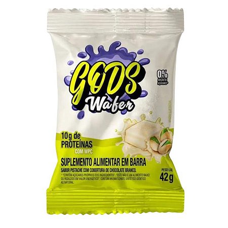WAFER GODS SABOR PISTACHE - CANIBAL