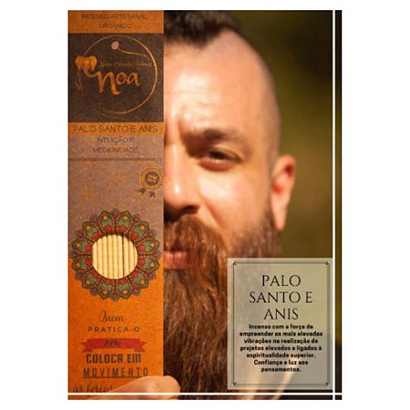 INCENSO PALO SANTO E ANIS ORGANICO - NOA