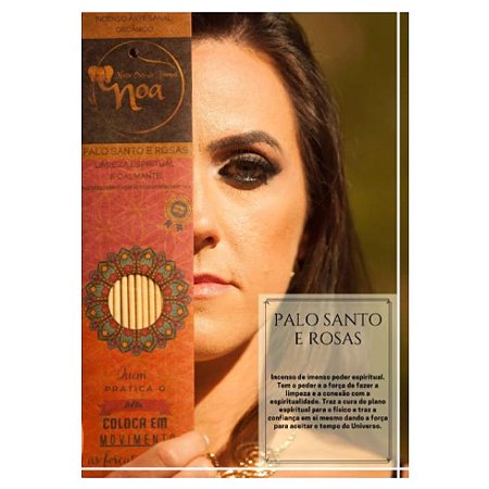 INCENSO PALO SANTO E ROSAS ORGANICO - NOA