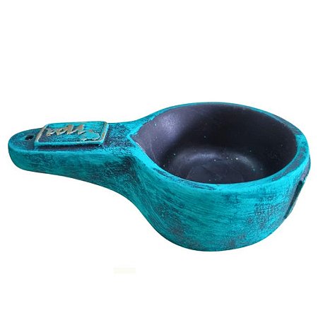 PANELINHA PARA INCENSO EM PO - AZUL REAL