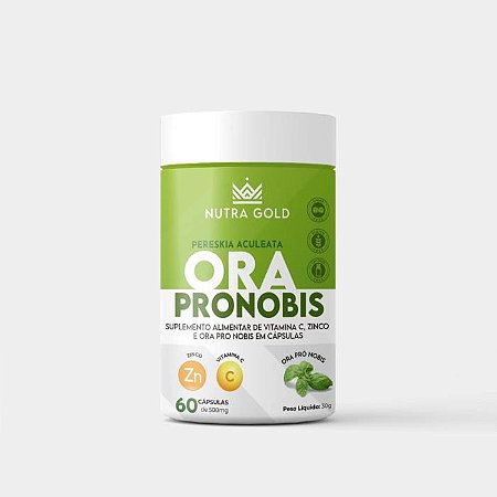 ORA PRO NOBIS 60 CAPSULAS - NUTRA GOLD