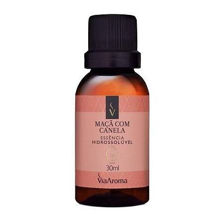 ESSENCIA HIDROSSOLUVEL CLASSICA MACA COM CANELA 30 ML - VIA AROMA