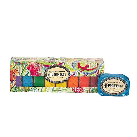 CAIXA DE SABONETE PHEBO AMAZONIA 8X90G - GRANADO