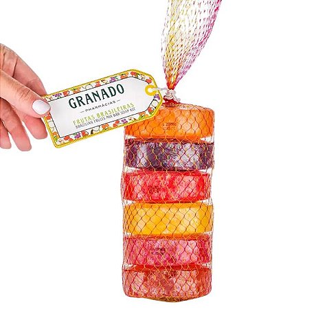 KIT SABONETE MIX FRUTAS BRASILEIRAS 6X90G - GRANADO