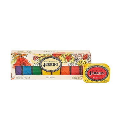 CAIXA DE SABONETE PHEBO BELEM 8X90G - GRANADO