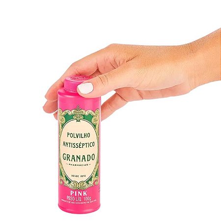 POLVILHO ANTI SEPTICO PINK 100G - GRANADO