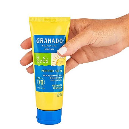 PROTETOR SOLAR BEBE INFANTIL FPS70 120ML - GRANADO