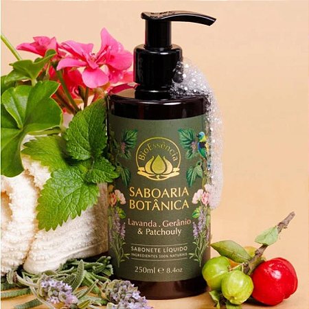 SABONETE LIQUIDO SABOARIA BOTANICA 250ML