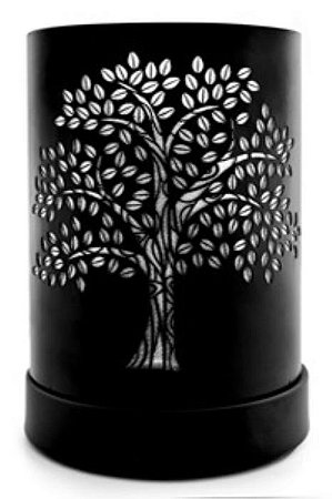 DIFUSOR ELETRICO DE AROMAS - ABAJUR QUE AROMATIZA (ALPHA BLACK LED) 127V