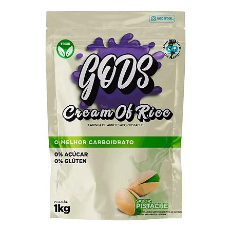 CREAM OF RICE (CREME DE ARROZ) PISTACHE 1KG - CANIBAL