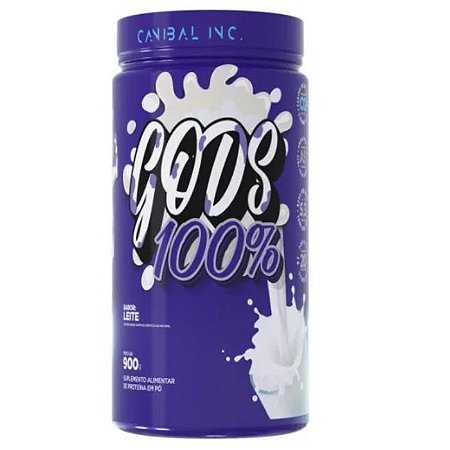 GODS WHEY 100  LEITE NINHO POTE 900G  - CANIBAL