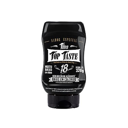 MRS TASTE MOLHO TOP TASTE ZERO 320G