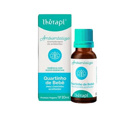 OLEO ESSENCIAL COM PERFUME - QUARTINHO DE BEBE - THERAPI