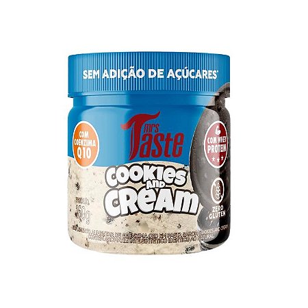 MRS TASTE PT COOKIES AND CREAM C/COENZIMA Q10 160G