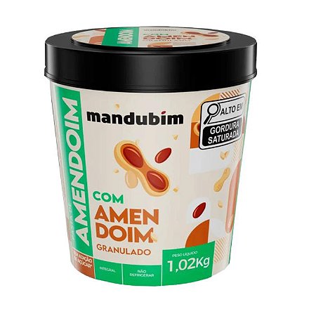 MANDUBIM 1,02KG PASTA AMENDOIM GRANULADO