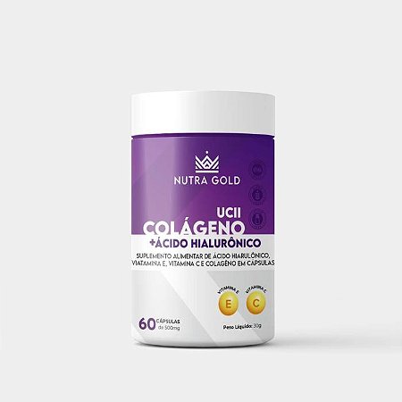 COLAGENO UCII AC HIALURONICO 60 CAPSULAS - NUTRA GOLD