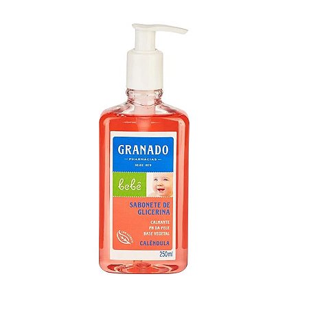 SABONETE LIQUIDO BEBE INFANTIL CALENDULA 250ML - GRANADO