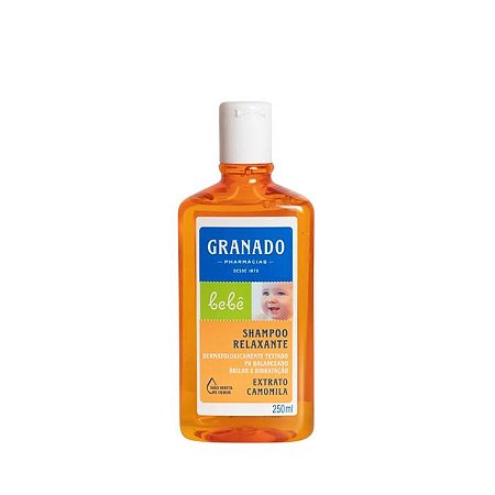 SHAMPOO BEBE INFANTIL CAMOMILA 250ML - GRANADO