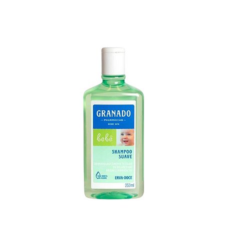 SHAMPOO BEBE ERVADOCE 250ML - GRANADO